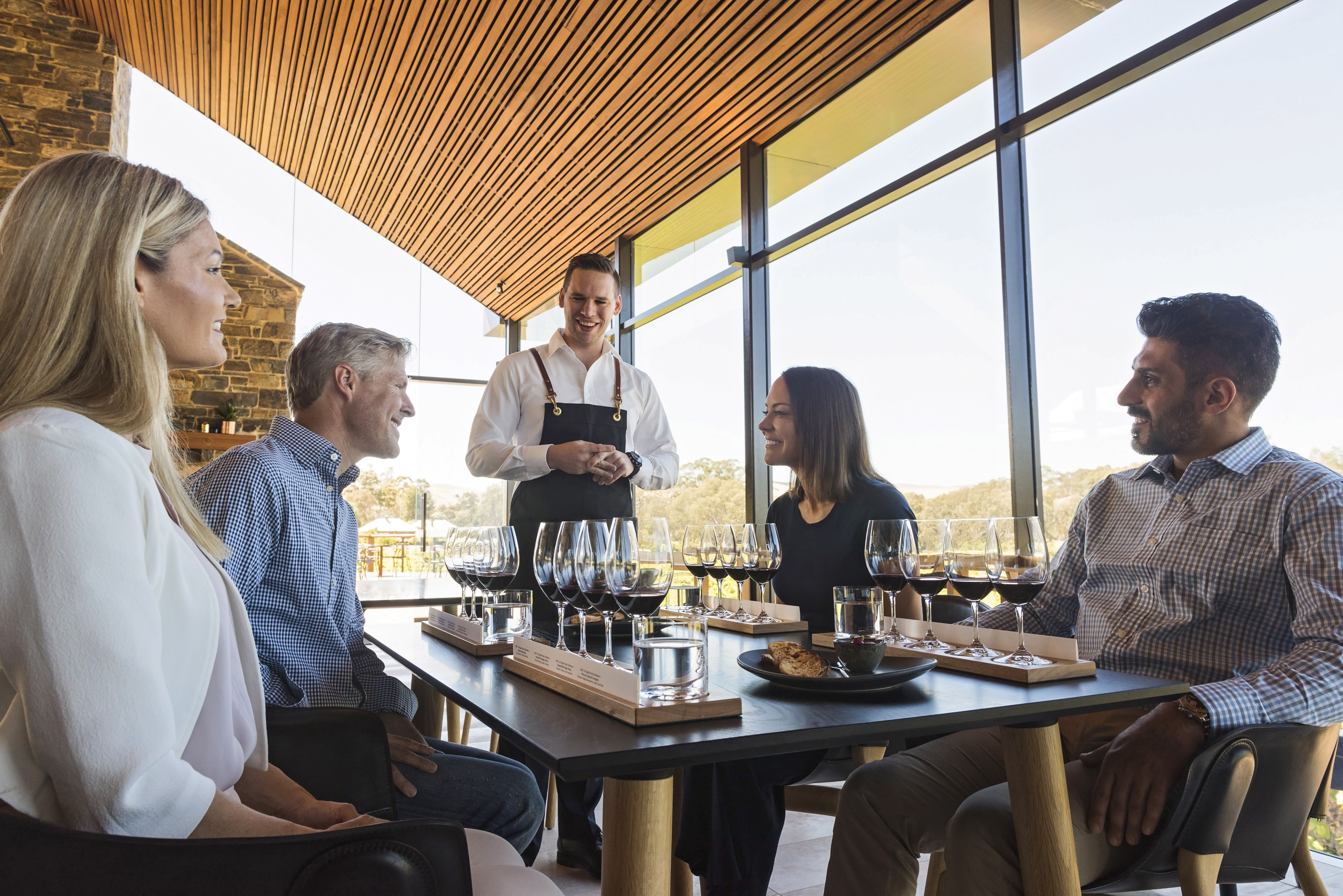 Wine masterclass at cellar door